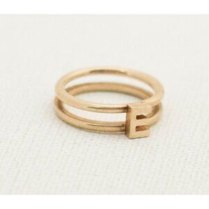 Size 3 3/4, Letter Ring, Word Ring, Letter E Ring, Avon Ring, Vintage Ring
